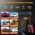 NUSICAN Car Battery Jump Starter 1000A Peak 12V Auto Car Battery