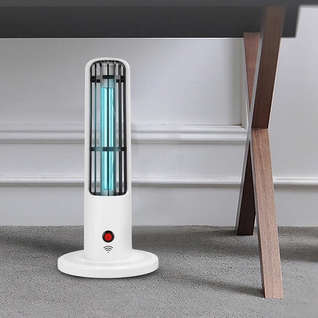 Lámpara de desinfección UV, luz de limpieza de ozono Luz de limpieza ultravioleta de ozono para el dormitorio del hogar Desinfectante de luz UV Luz de escritorio germicida ultravioleta con temporizado Higoodz Belleza saludable