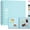 Light Blue, variant on Meitianfacai Baby Scrapbook Photo Album, 8 x 8 Inches Scrapbook Albums With 80 Pages, DIY Memory Scrap Book For Wedding, Anniversary, Birthday, Travel, Friends, Baby