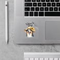 thumbnail image 2 of Happy Women's Day Border Collie Sunflower Vintage Proud Mom Cutout Transfer Sticker Borders Dog Lovers Gifts Idea Transparent Decal Art Decor - 02030, 2 of 5