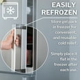 thumbnail image 4 of CareStock Reusable Hot & Cold Gel Pack, Microwave or Freeze, 1 Count, 24 Packs, 24 Total, 4 of 7