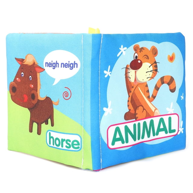 Libro Suave NikouMX tela para bebés 10*10 cm