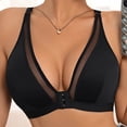 thumbnail image 4 of Bixock Jelly Front Closure Bras for Women Wireless Push Up Bra Seamless Padded Comfortable Supportive Everyday Bra, 4 of 5