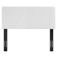 thumbnail image 4 of Modway Milenna Channel Tufted Upholstered Fabric King/California King Headboard in White, 4 of 10