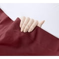 thumbnail image 4 of Sábana plana Utopia Bedding Queen, suave microfibra, color burdeos, 4 of 7