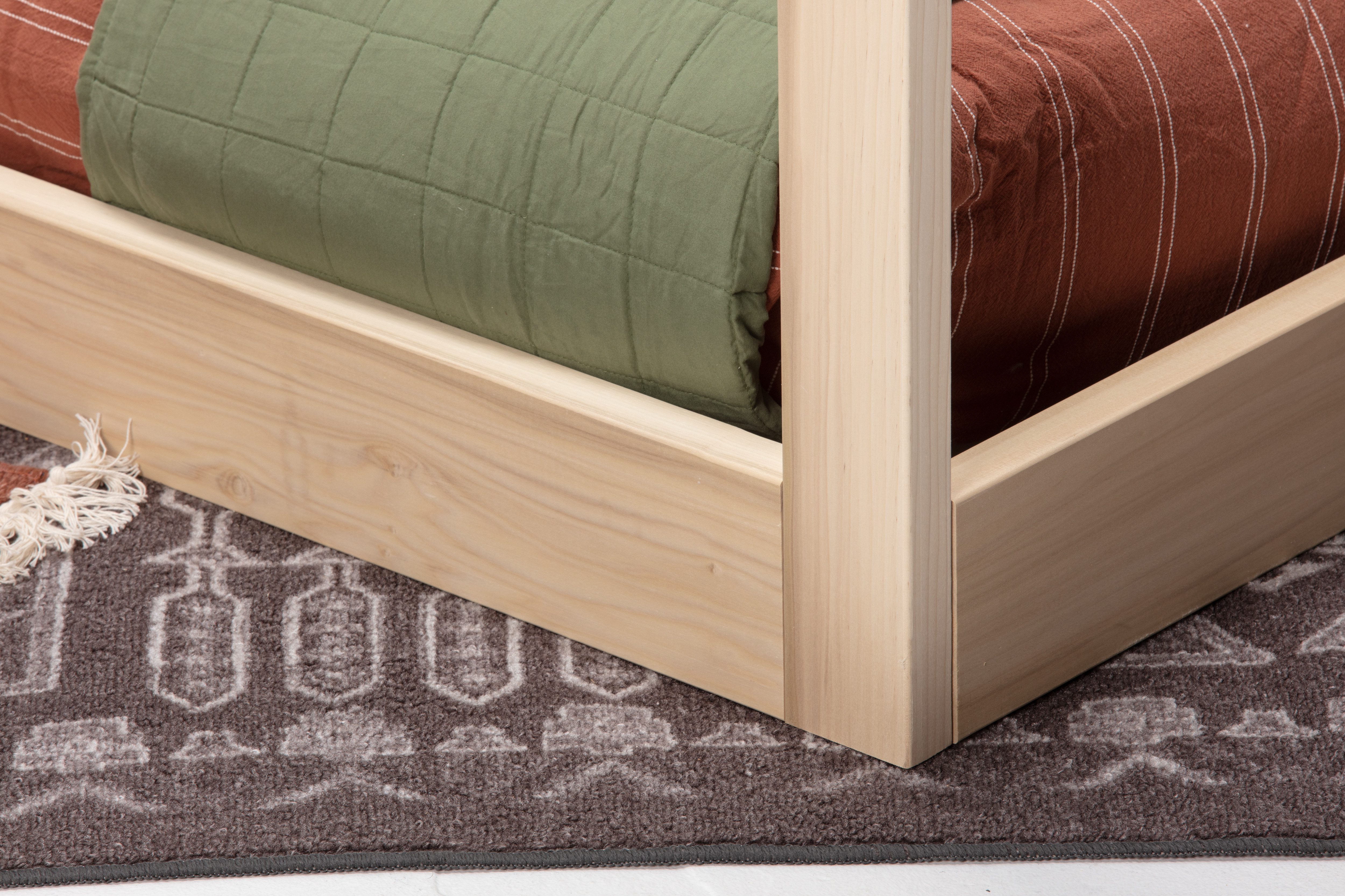 American Furniture Classics FULL S House Canopy Bed, Natural - Full Size