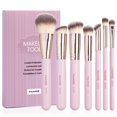 thumbnail image 1 of MAANGE 7 Uds juego de brochas de maquillaje base corrector sombra de ojos brocha de maquillaje para crema líquida herramientas de maquillaje cosmético suave y esponjoso, 1 of 5