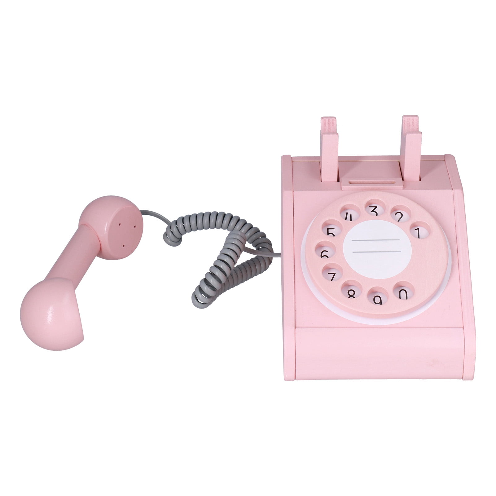 Vintage Telephone Toys, Coin Bank Simple Rotating Dial Exercises Speaking  Communication Skills Landline Phone Toy For 3+ Years Old Kids For Home Pink  - Walmart.ca