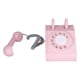 thumbnail image 5 of Teléfono de escritorio retro rosa, juguete telefónico de simulación para niños, juguete telefónico de simulación, juguetes telefónicos antiguos, artesanía excepcional, 5 of 8