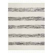 SAFAVIEH Natura Salvador Southwestern Area Rug, Ivory/Black, 8' x 10'