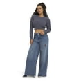 thumbnail image 4 of Mills by Millie Bobby Brown Women's Long Sleeve Crop Cable Sweater, Sizes XXS-XXL, 4 of 8