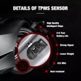 thumbnail image 3 of SPEEDWOW TPMS Sensor Compatible with BMW Mini: M3 M5 M6 X1 X3 X4 X5 X6 Cooper Countryman Paceman etc 433 MHz Programmed Tire Pressure Monitoring Sensor Replaces# 36106790054, 6856227, 3 of 7