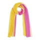 thumbnail image 1 of INSPIRAR CHIC Bufanda de Mujer Chiffon Seda Color Gradiente Ligera Larga Chal Fucsia Amarillo, 1 of 8