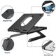 thumbnail image 2 of Laptop D 9 Adjable H - Laptop Riser With Foldabgs Cell Ph, 2 of 4