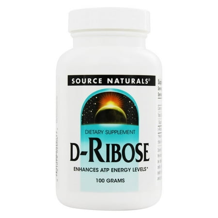 Source Naturals - D Ribose Powder - 100 Grams (Best D Ribose Powder)