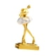 thumbnail image 5 of Ballet Girl Statue Resina Figurina Decoración de la mesa decorativa Escultura del adorno para el pasillo de escritorio Sala de estar del gabinete de Altura 22 cm, 5 of 8