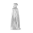 thumbnail image 3 of Gothic Style Cape Cloak for Fair Elegant Satin with Stand Collar Accessories, 3 of 3