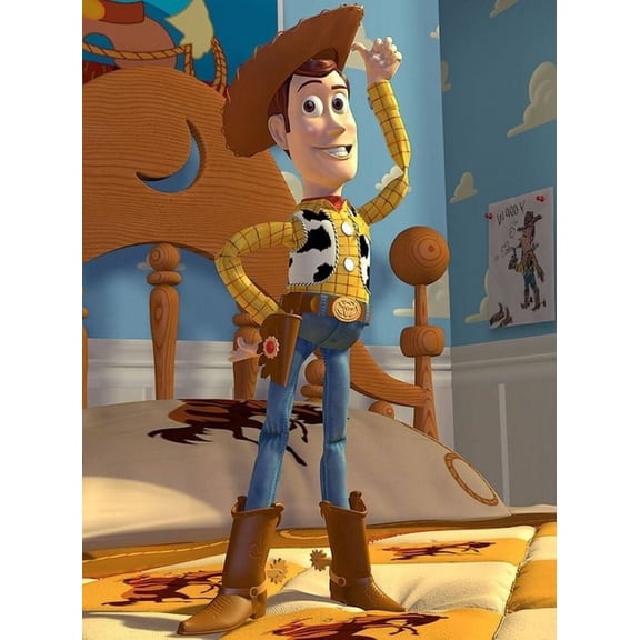 5D Toy Story Diamond Painting Kits for Adults Diamond Arts Diamond Painting DIY Full Round Drill for Home Wall Decor and Adults Kids Holiday Gift(12x16inch)