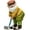 A, variant on Dwarf Garden Ornament – Golf-Themed Resin Gnome Statue for Outdoor Lawn, Yard, or Patio Decoration – Fun & Whimsical Gift (4.7 in)