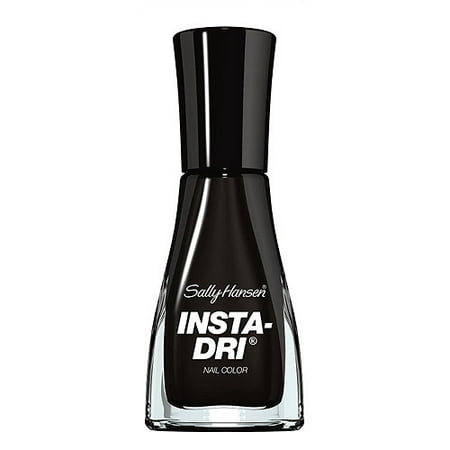 Sally Hansen Insta-Dri rapide Color Nail Dry, Noir sur noir, 0,31 fl oz
