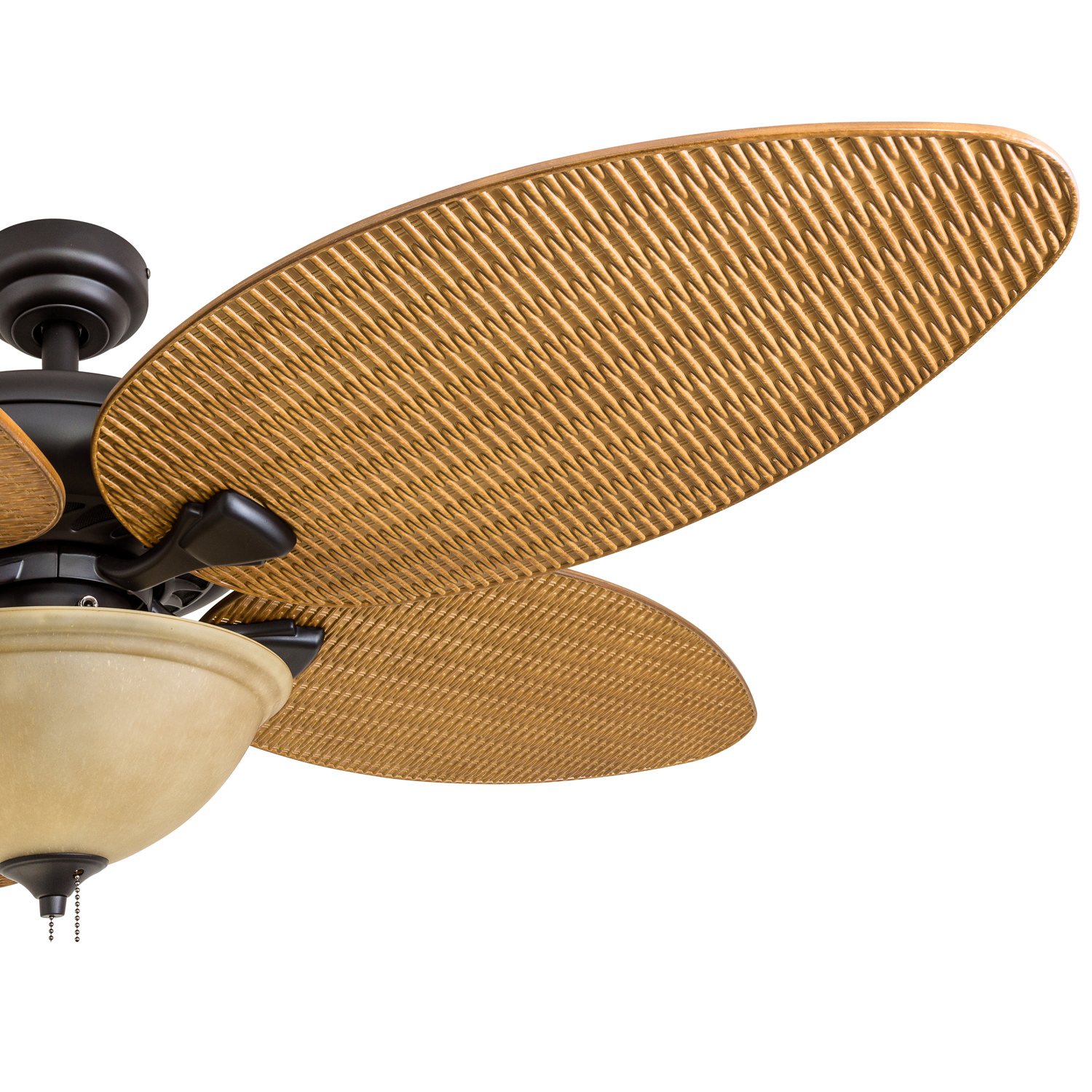 Honeywell Palm Valley 52" Bronze Outdoor Ceiling Fan with Lights - image 3 of 10