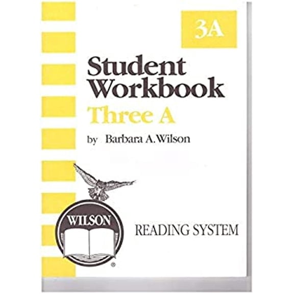 Pre-Owned Student Workbook 3A (Wilson Reading System), 9781567780840, 1567780849, Paperback, 3rd edition