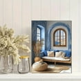 thumbnail image 2 of Mediterranean Coastal View Canvas Wall Art， Perfect for Living Room， Bedroom，Beach House Decor， and Boho Chic Space Decoration., 2 of 8