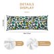 thumbnail image 3 of Balery Green Leopard Funda Protectora para Almohada Corporal de Algodón Hipoalergénico con Cierre(55 x 21 pulgadas), Almohadas No Incluidas, 3 of 7