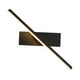 thumbnail image 2 of Aplique de pared moderno giratorio Yuyangstore Luz tricolor negra, 2 of 8