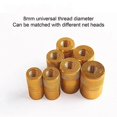 thumbnail image 3 of Long Lasting Fishing Rod Mounted Dip Net Adapter Heavy Duty Landing Net Connector 8mm Thread Diameter Fishing Supplies, 3 of 5
