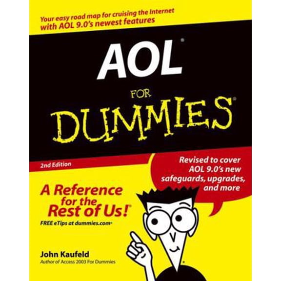 Pre-Owned Aol for Dummies (Paperback) 0764558110 9780764558115