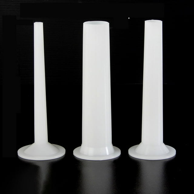 MYG 3 Pcs Tubes de Remplissage de Saucisses pour Hachoir à Viande Fait Main Numéro 5