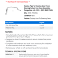 thumbnail image 2 of Cooling Line To Steering Gear Power Steering Return Line Hose Assembly - Compatible with 1995 - 2001 BMW 740iL 1996 1997 1998 1999 2000, 2 of 2