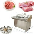 thumbnail image 3 of PreAsion Full-automatic High-speed 24L Meat Vegetable Prep Food Processor Food Chopper Processor 110V, 3 of 18