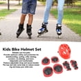 thumbnail image 3 of Juego De Casco De Bicicleta Para Niños, Equipo De Protección Para Casco De Ciclismo Para Niños, Ligero, Cómodo Y Versátil, Para Patinaje Sobre Ruedas, 3 of 7