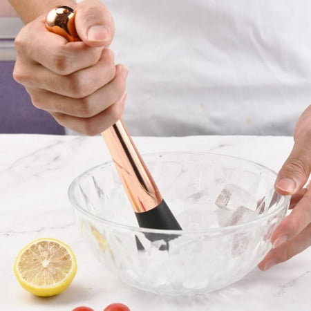 

Professional Drink Muddler Durable Mojito Cocktails Drink Muddler Bar Muddler Tool Ice Mash tool 4 Colors Available