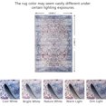 thumbnail image 2 of JV Home Area Rug Oushak Multicolored 6'x9' Washable Carpet Anti Slip, 2 of 6