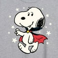 thumbnail image 3 of Peanuts - Snoopy Vampire Stars Glow In The Dark - Juniors Ideal Flowy Muscle T-Shirt, 3 of 6