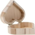 thumbnail image 4 of Antilog Wooden Jewelry Boxes, Wooden Heart Shaped Jewelry Storage Box Packaging Carrying Case Craft Decoration Hot, 4 of 5