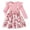 Light Pink, variant on Girls Dresses Size 6 Long Sleeve Girls Floral Print Dress Long Sleeves and Layered Skirt Two Piece Casual Party Wear Pink Size 2-3 Years