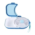 thumbnail image 1 of Contenedor giratorio Strade Fareast Limited para refrigerios fácil de limpiar sellado para niños y adultos vegetarianos Azul, 1 of 8