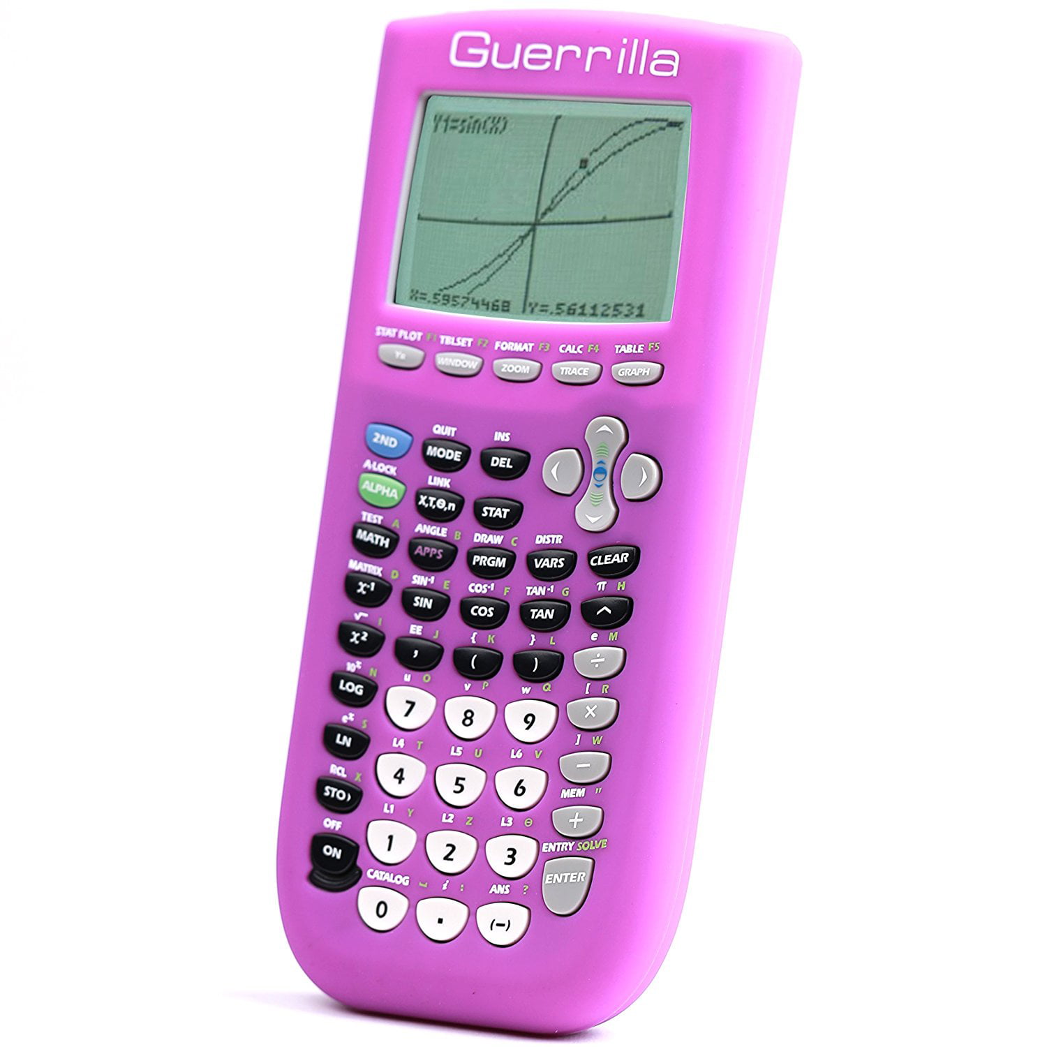Buy Guerrilla Silicone Case for Texas Instruments TI-84 Plus Graphing Calcu...