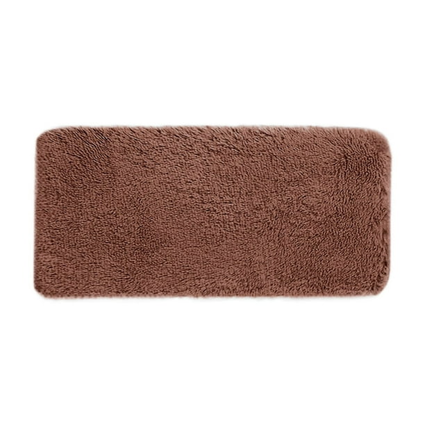 Alfombras de baño, color sólido, universales, suaves, cómodas, con absorción de agua, antideslizantes, gruesas, lavables a máquina, fáciles de secar, oscuras, para inodoro, bañera, ducha, suelo, alfom
