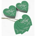 thumbnail image 5 of Inkdotpot Pack Of 100 Real Silver Foil Paper Tags Kiss The Miss Goodbye Bridal Shower Favor Hang Tags, 5 of 6