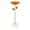 Orange, variant on Outdoor Metal Bird Bath, Colorful Hummingbird Bath With Five Stakes, Garden Decor Accessories For Backyard Landscape Decoration, 31.5" H x 10.6" Dia, Orange
