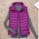 thumbnail image 1 of Chaqueta de plumón ligera de otoño e invierno, camiseta para mujer, versión coreana delgada de la sección corta, camiseta holgada de talla grande, 1 of 6