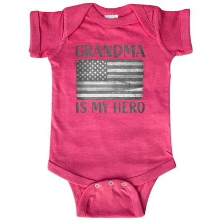 

Inktastic Grandma Is My Hero Gift Baby Boy or Baby Girl Bodysuit