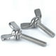 thumbnail image 1 of 25 uds tuerca de mariposa M6 * 25mm tornillo de mariposa con perno métrico acero inoxidable 201 tornillo de mariposa tornillo de mano de fijación, 1 of 2