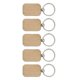 thumbnail image 2 of Paquete de 20 Llaveros de Madera En Blanco, Colgantes de Madera Sin Terminar En Blanco con Llaveros para Etiquetas , Suministros para Manualidades de Llaves DIY, 2 of 7