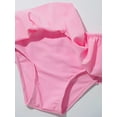 thumbnail image 7 of iEFiEL Girl's Pink Rash Guard Set Bathing Suit Long Sleeve Shirt with Skirt Bottom Swimsuit, 7 of 7